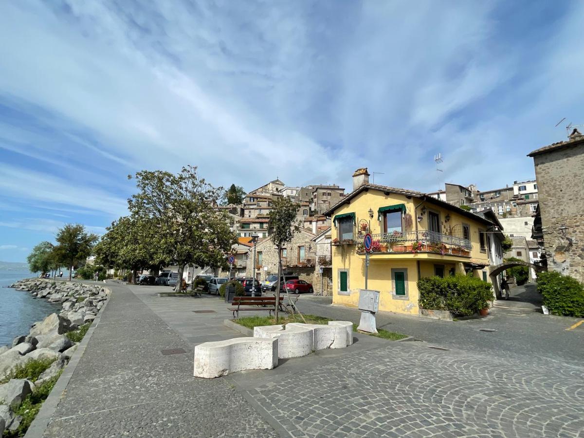 Luminoso Appartamento Sul Lago - Lake Court Anguillara Sabazia Eksteriør billede